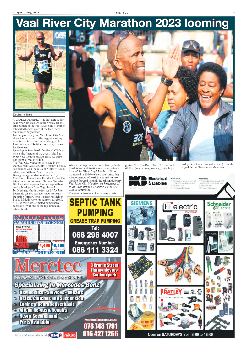 STER SOUTH 27 April – 3 May, 2023 page 23