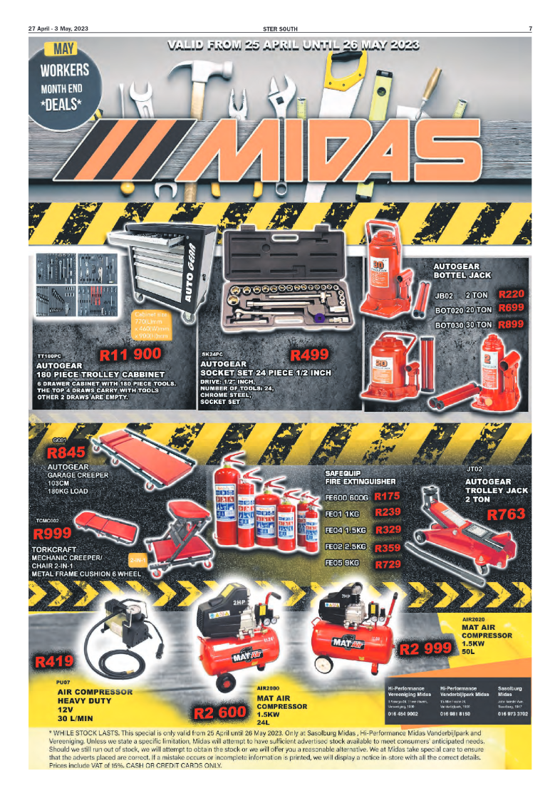 STER SOUTH 27 April – 3 May, 2023 page 7