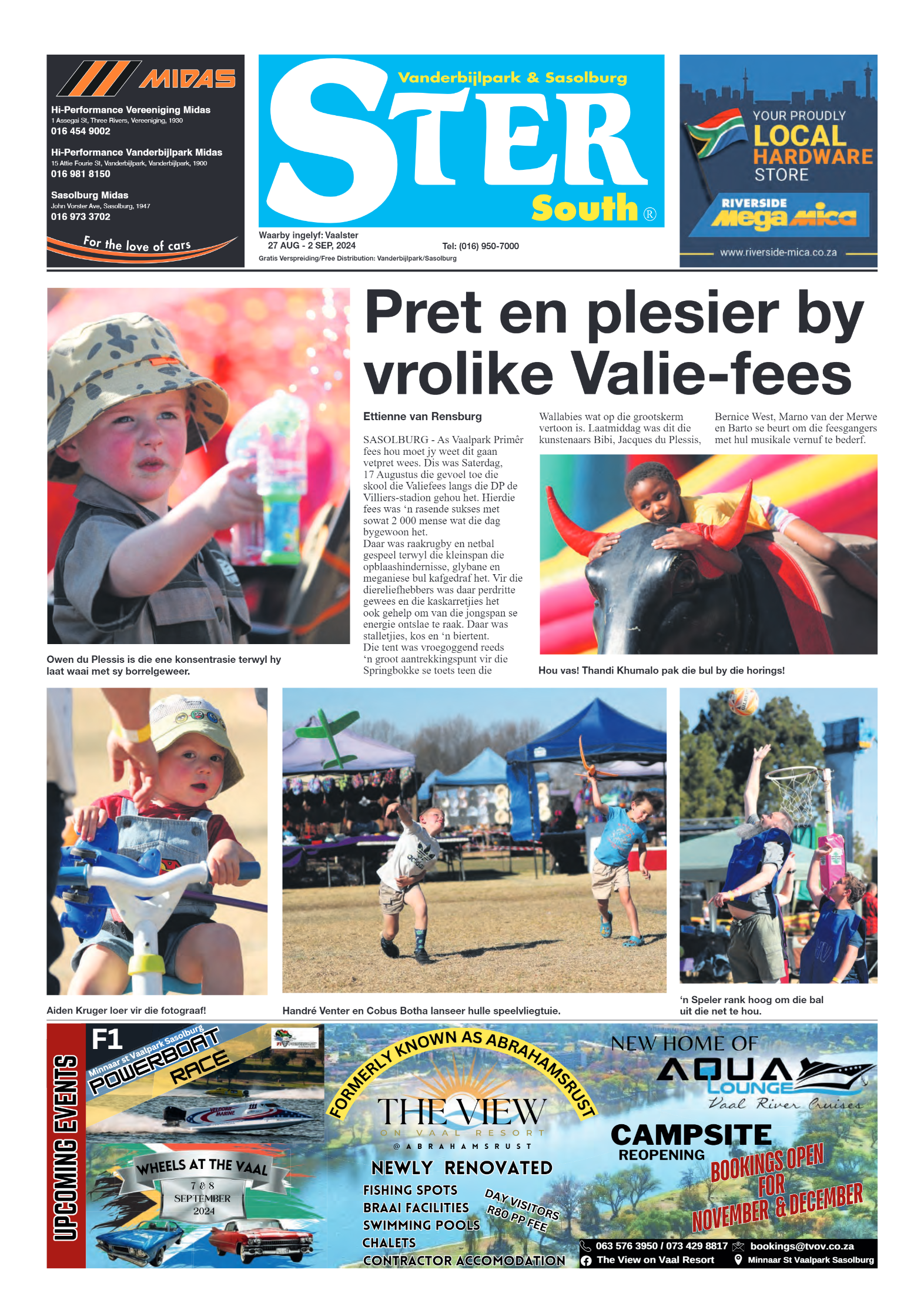 STER SOUTH 27 August – 2 September, 2024 page 1