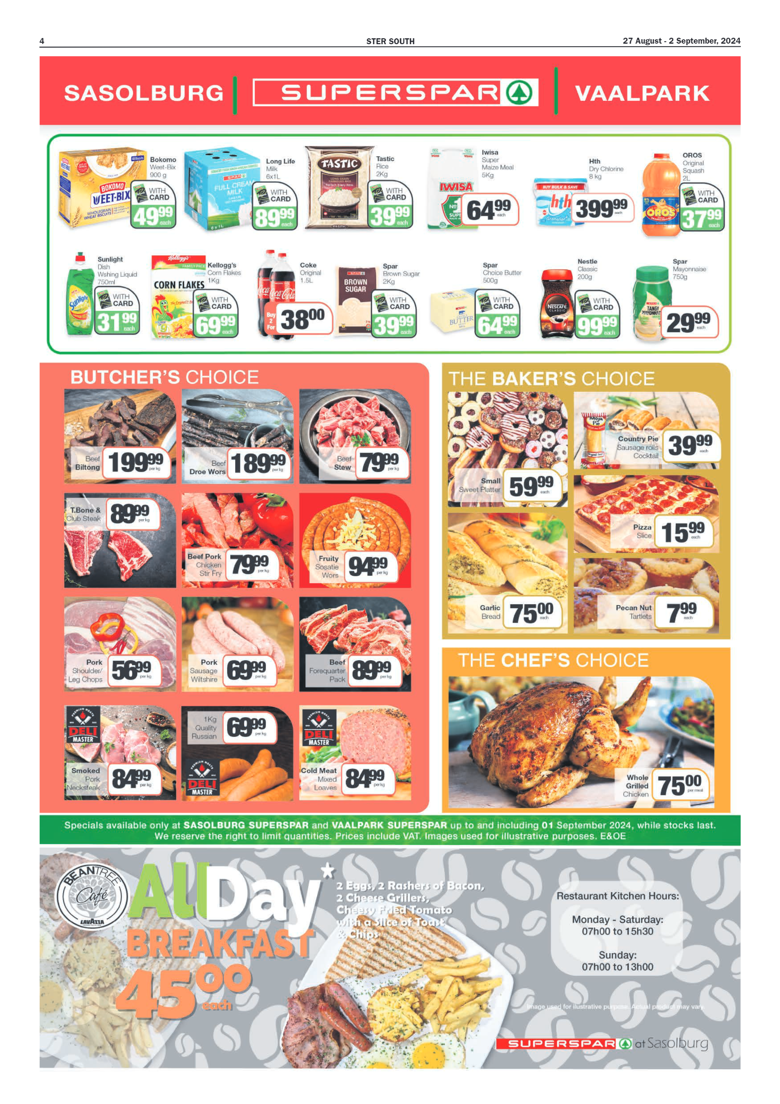 STER SOUTH 27 August – 2 September, 2024 page 4