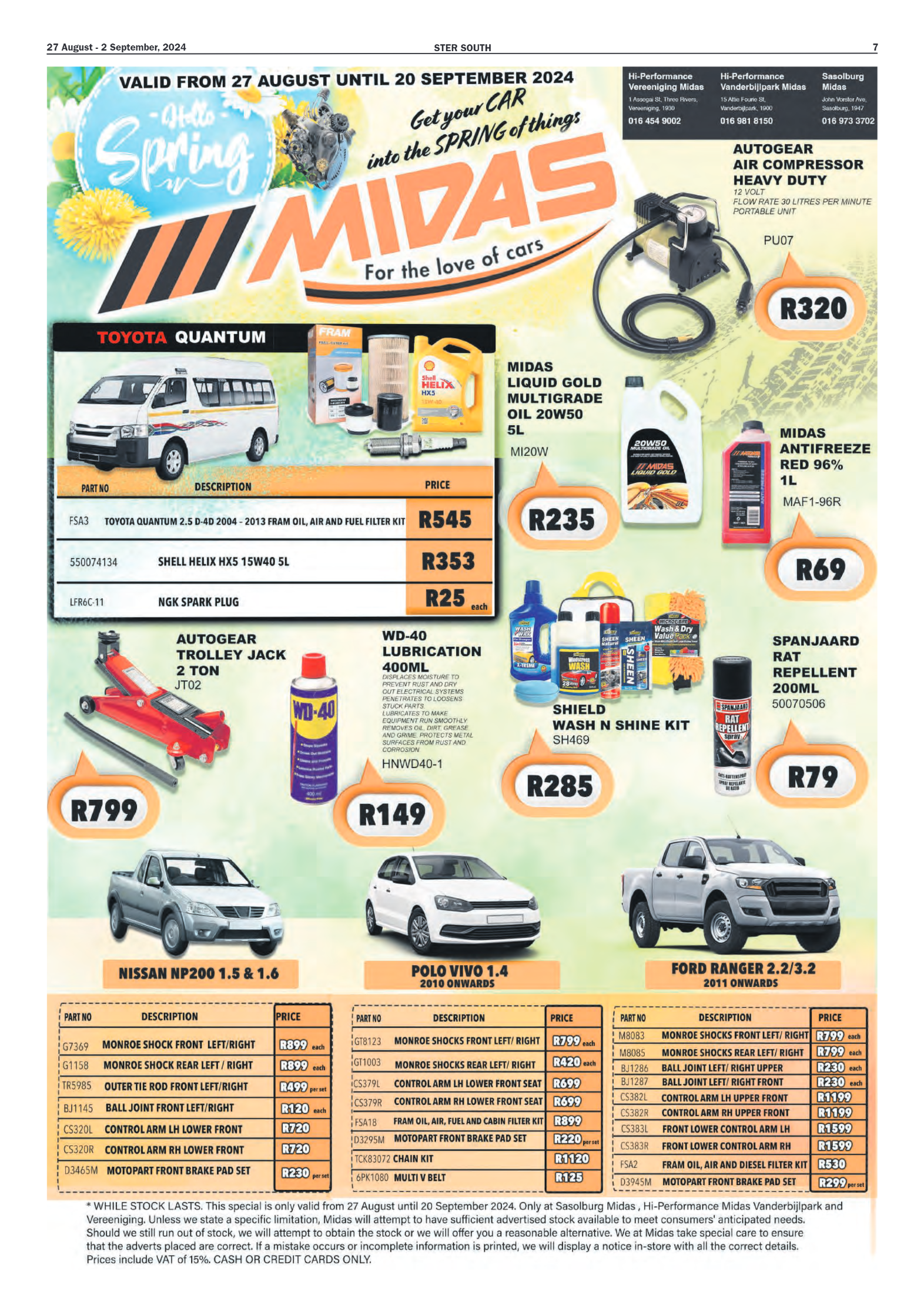 STER SOUTH 27 August – 2 September, 2024 page 7