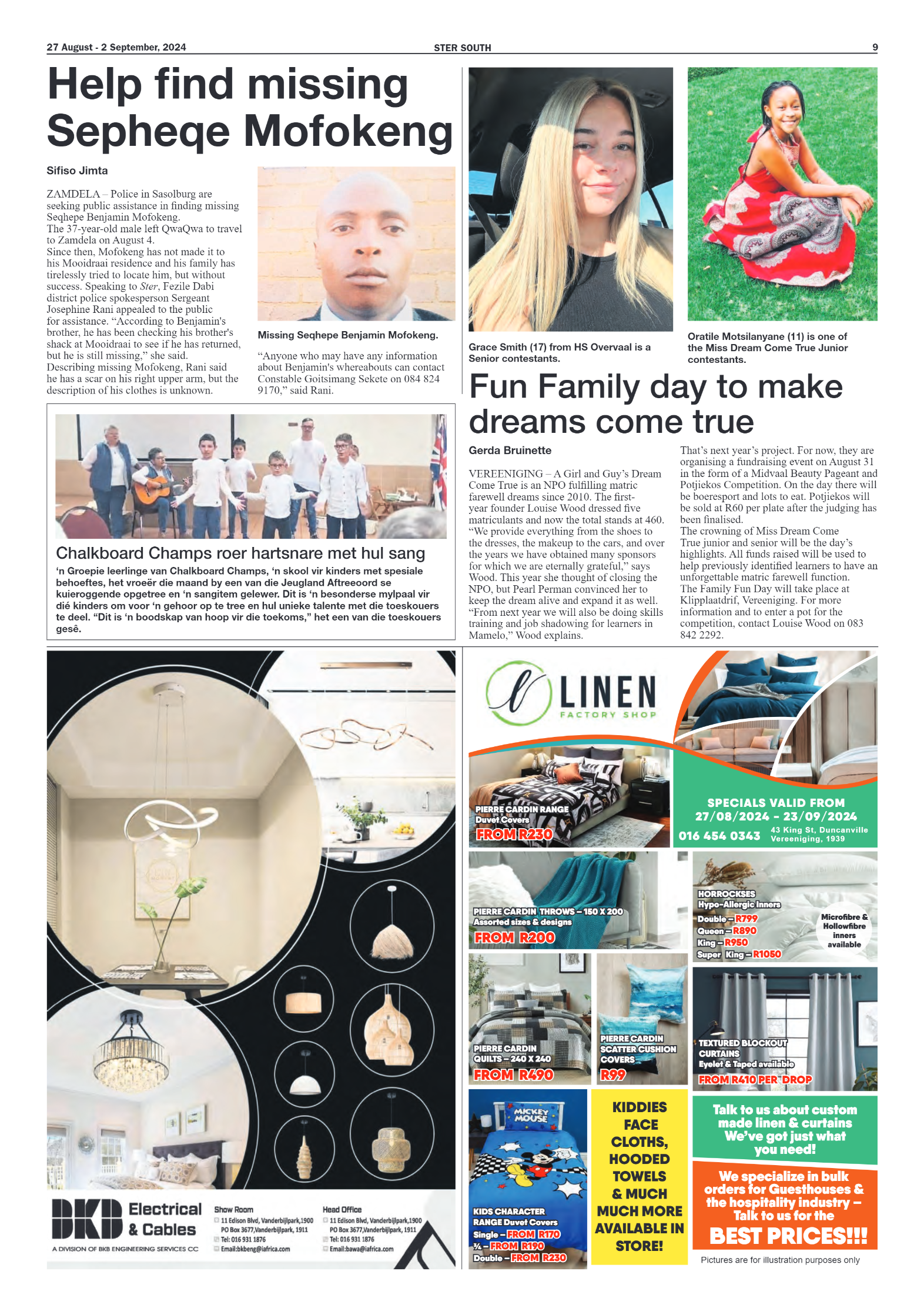 STER SOUTH 27 August – 2 September, 2024 page 9