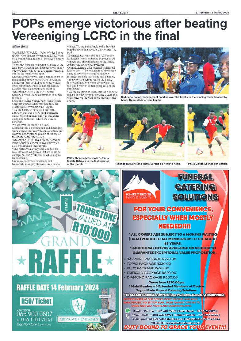 STER SOUTH 27 February – 4 March, 2024 page 12