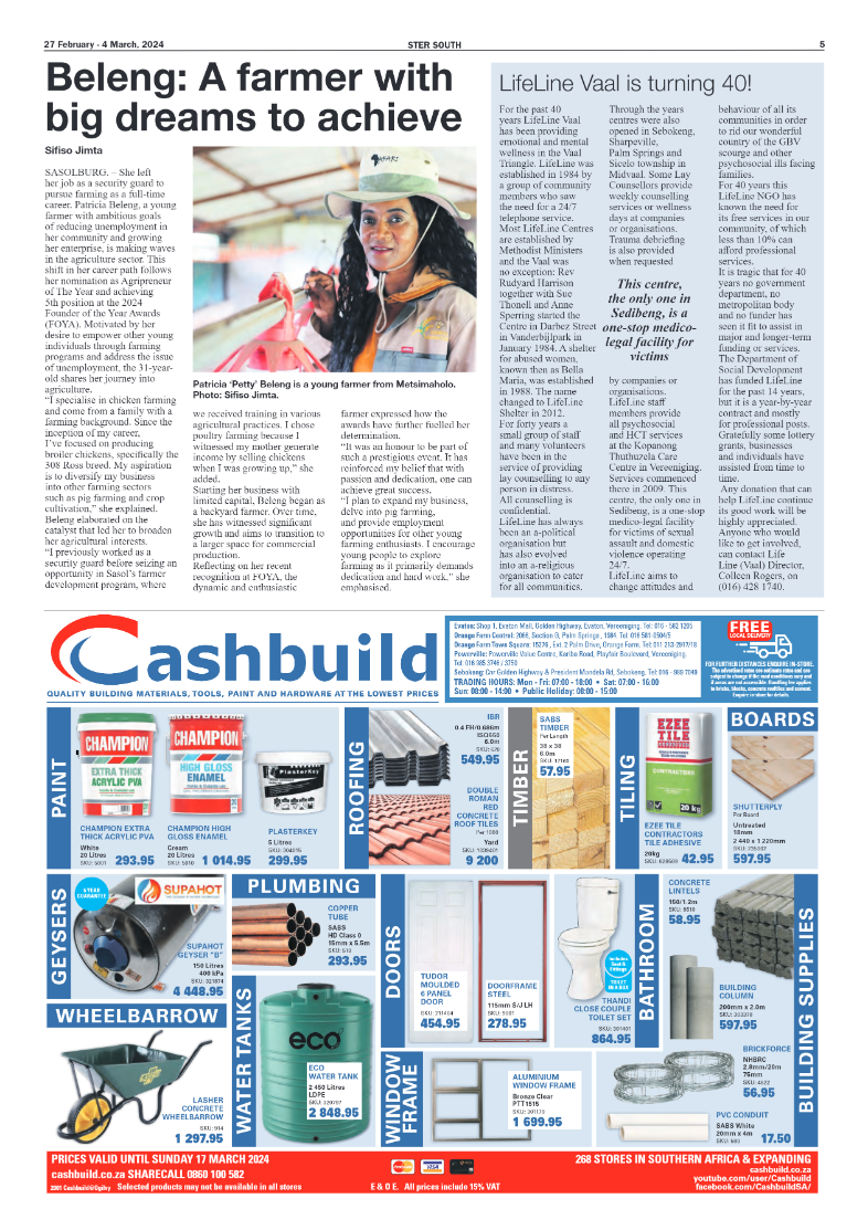 STER SOUTH 27 February – 4 March, 2024 page 20