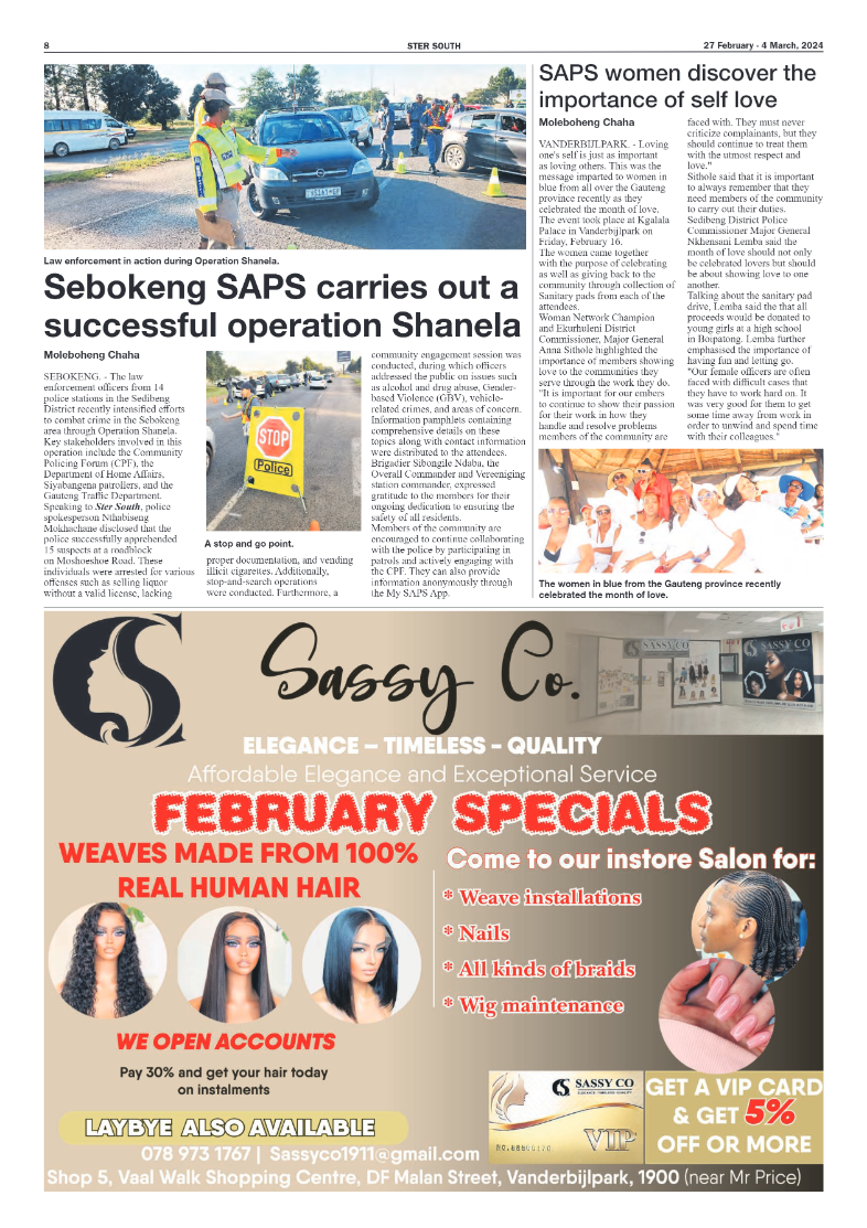 STER SOUTH 27 February – 4 March, 2024 page 23