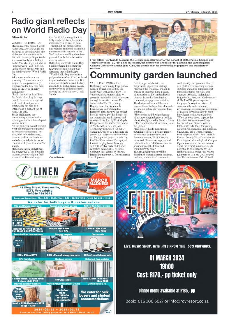 STER SOUTH 27 February – 4 March, 2024 page 6