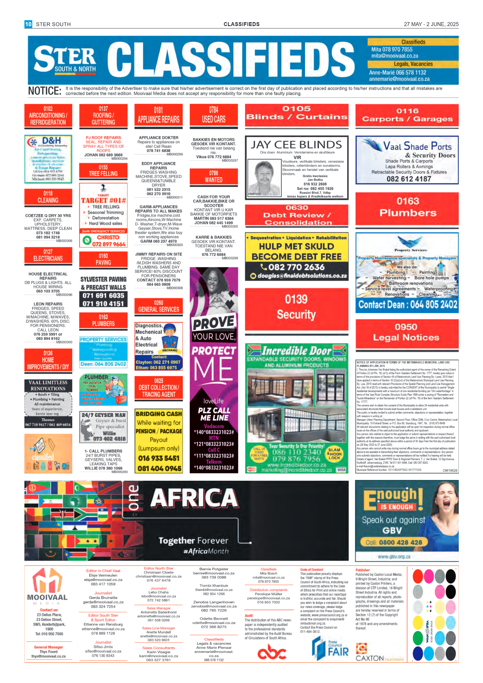 STER SOUTH 27 MAY – 2 JUNE, 2025 page 10