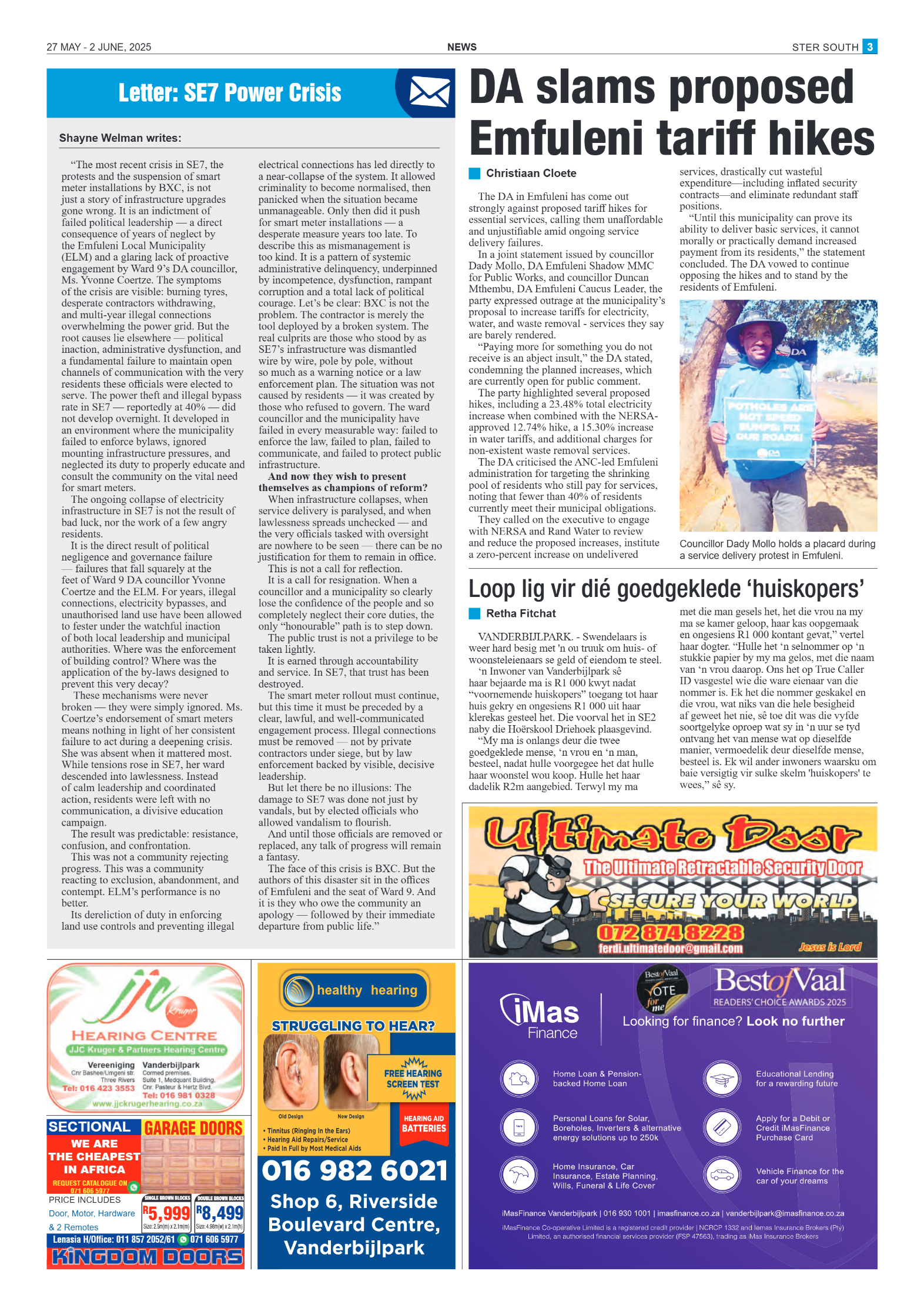 STER SOUTH 27 MAY – 2 JUNE, 2025 page 3