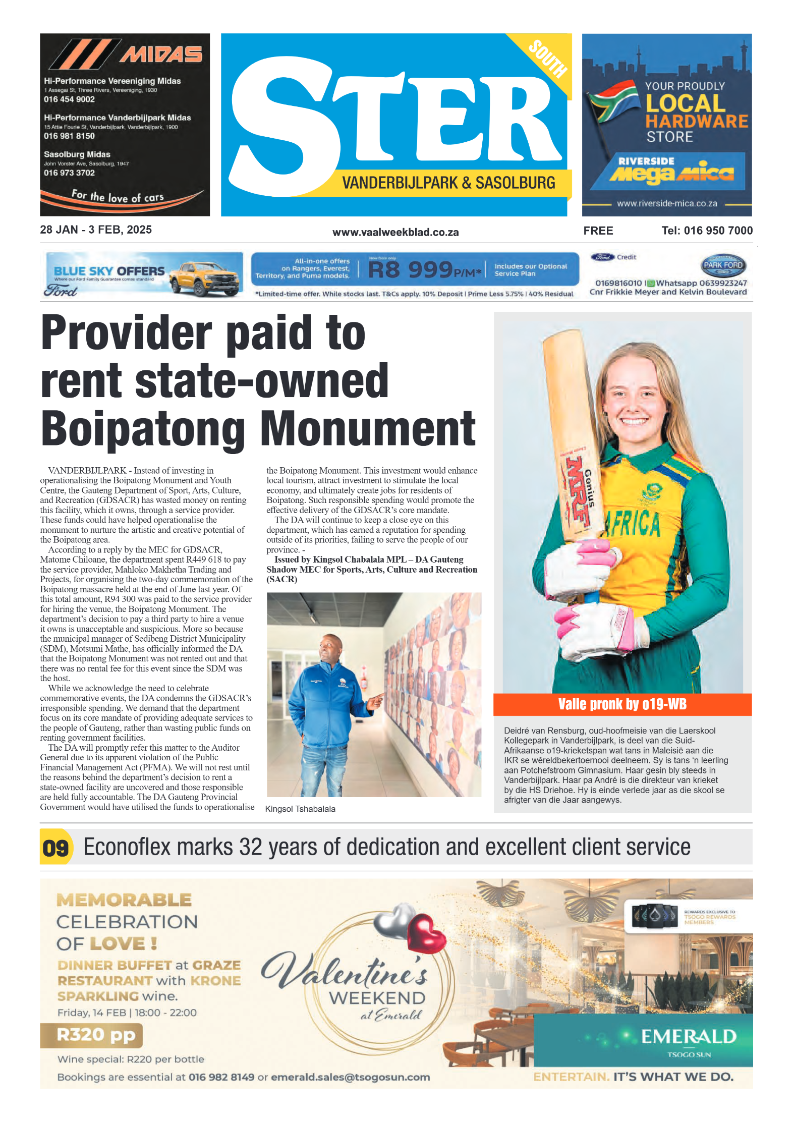 STER SOUTH 28 JAN – 3 FEB, 2025 page 1