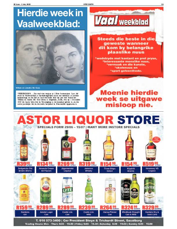STER SOUTH 28 June – 1 July 2022 page 11