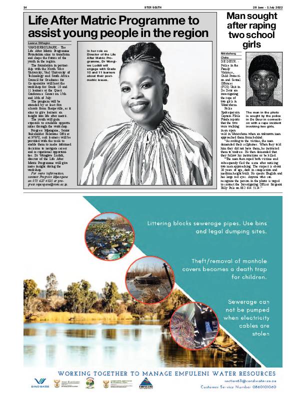 STER SOUTH 28 June – 1 July 2022 page 14