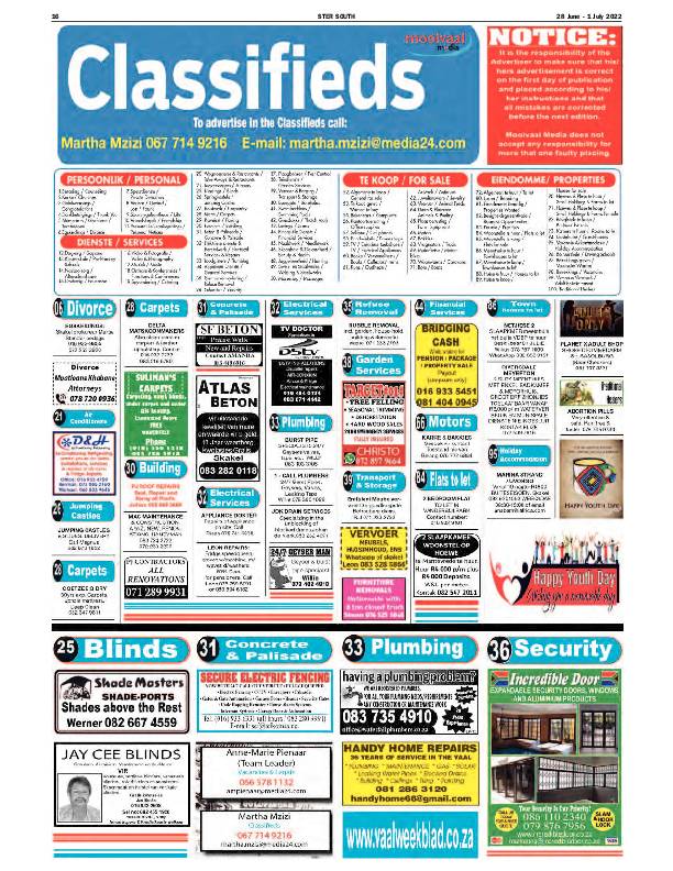 STER SOUTH 28 June – 1 July 2022 page 15