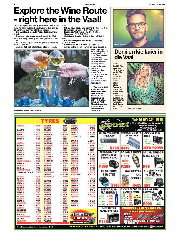 STER SOUTH 28 June – 1 July 2022 page 4