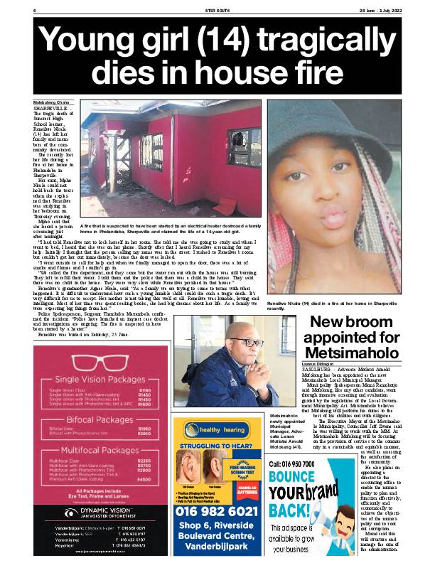 STER SOUTH 28 June – 1 July 2022 page 6