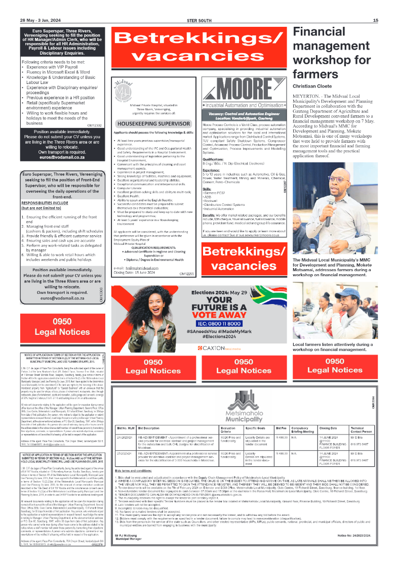 STER SOUTH 28 May – 3 Jun, 2024 page 15