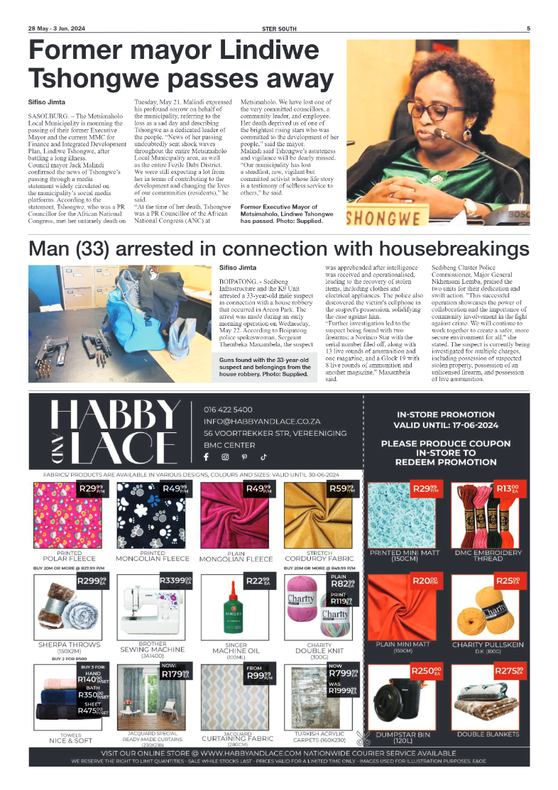 STER SOUTH 28 May – 3 Jun, 2024 page 5