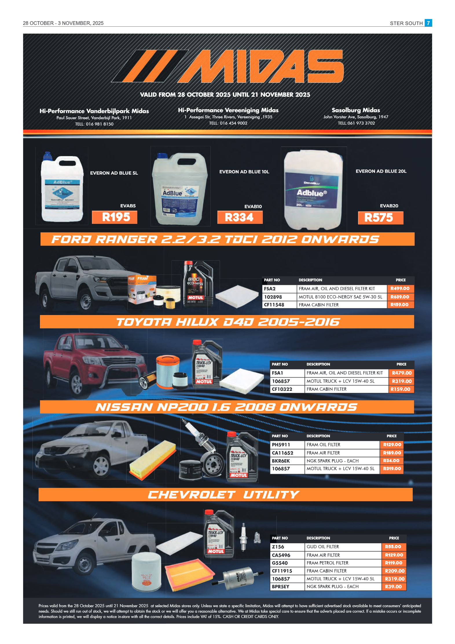 STER SOUTH 28 OCTOBER – 3 NOVEMBER, 2025 page 7