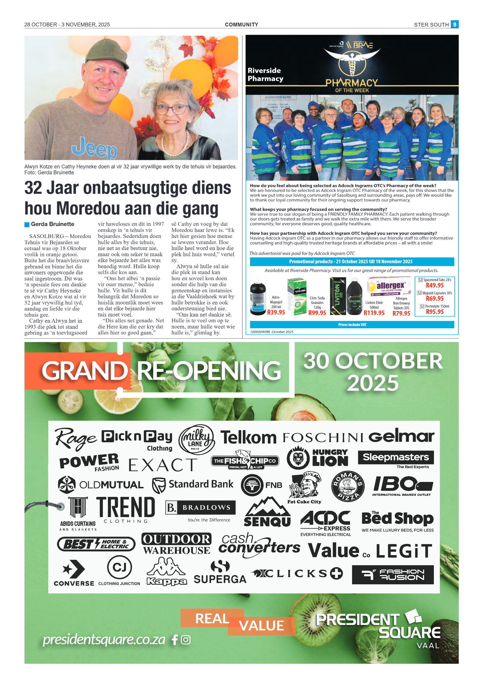 STER SOUTH 28 OCTOBER – 3 NOVEMBER, 2025 page 9