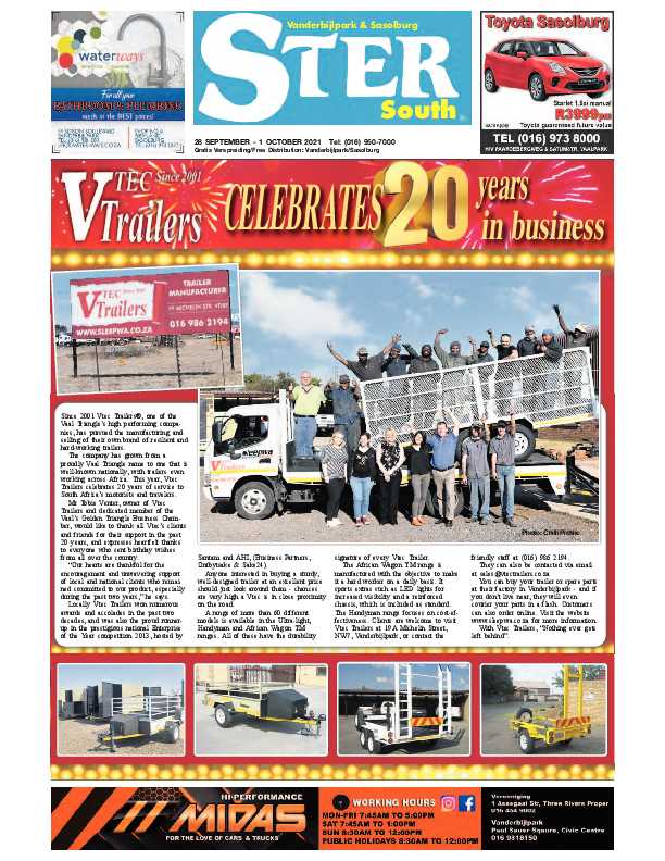 STER SOUTH 28 September – 1 October 2021 page 1