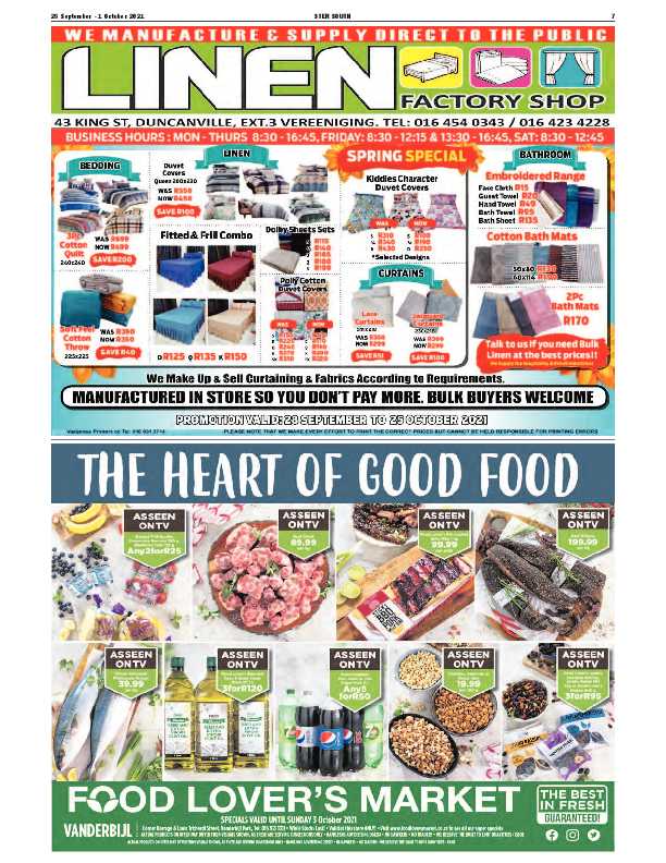 STER SOUTH 28 September – 1 October 2021 page 7