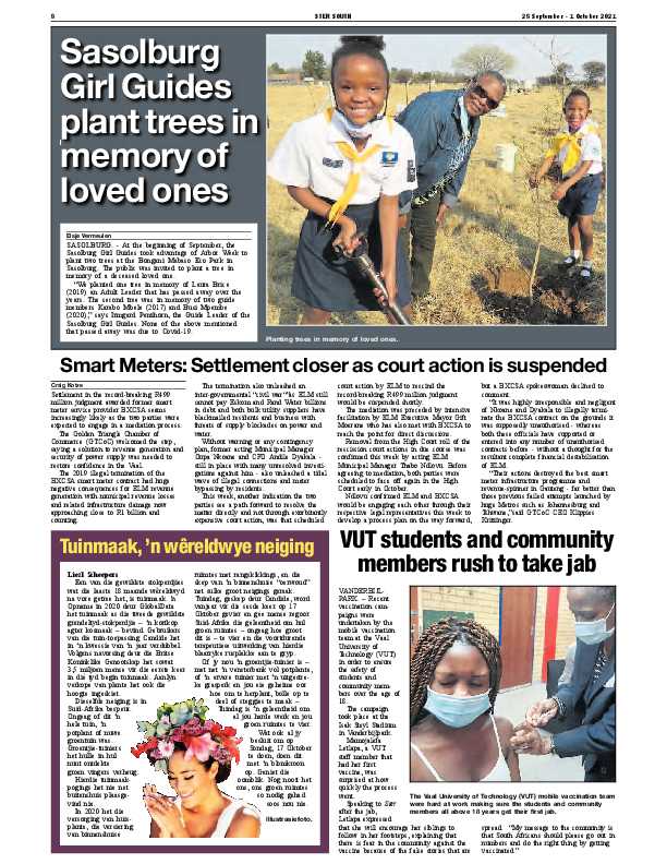 STER SOUTH 28 September – 1 October 2021 page 8