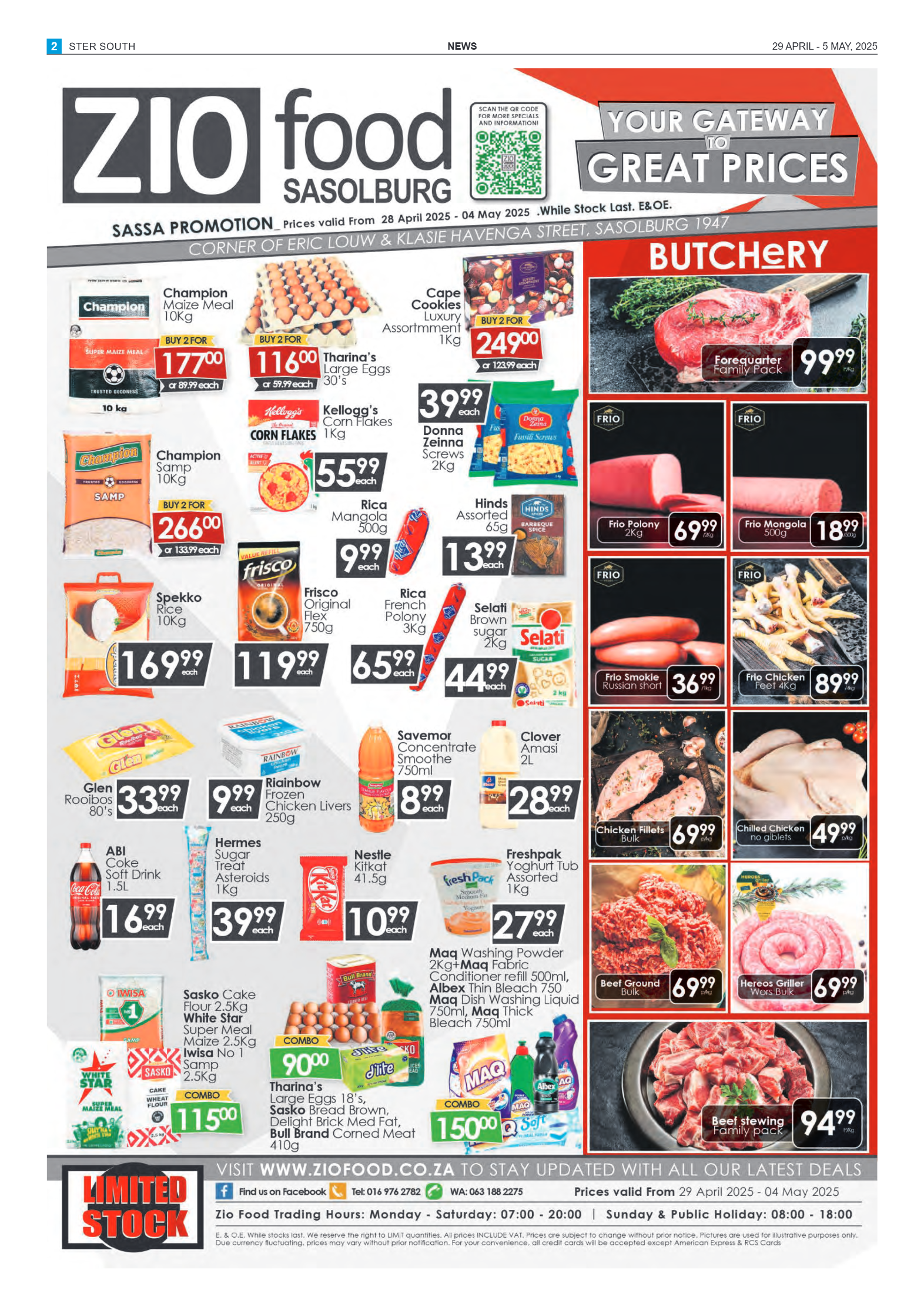 STER SOUTH 29 APRIL – 5 MAY, 2025 page 2
