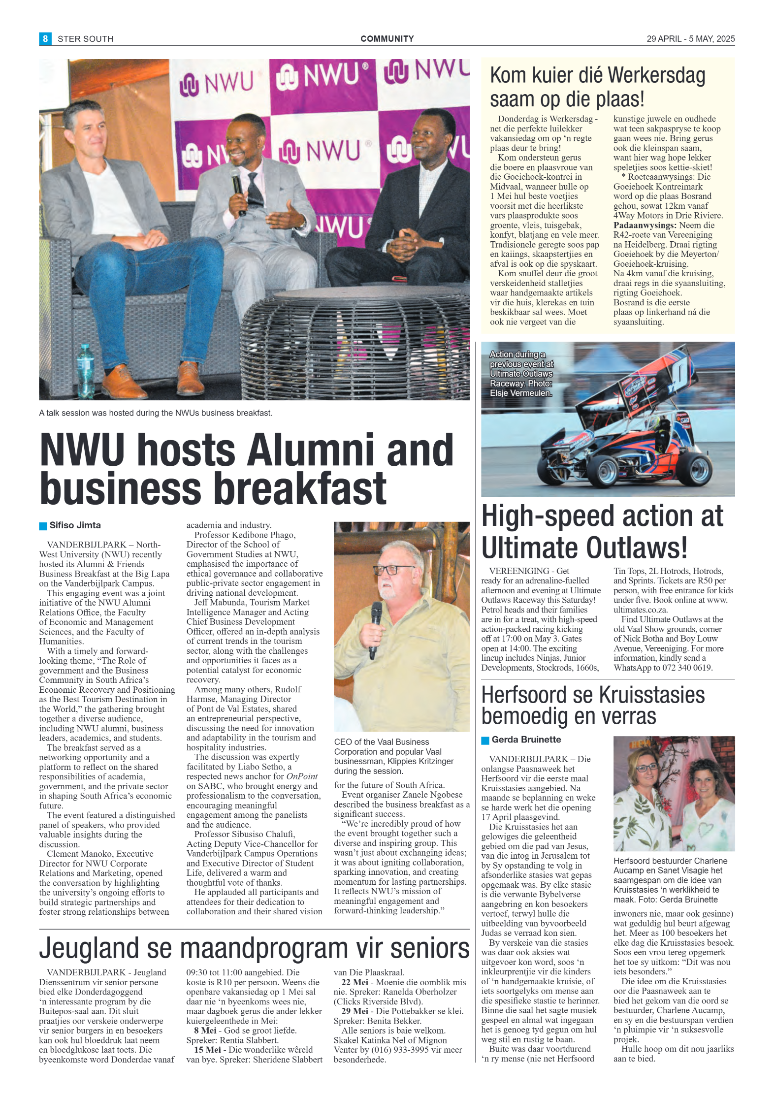 STER SOUTH 29 APRIL – 5 MAY, 2025 page 8