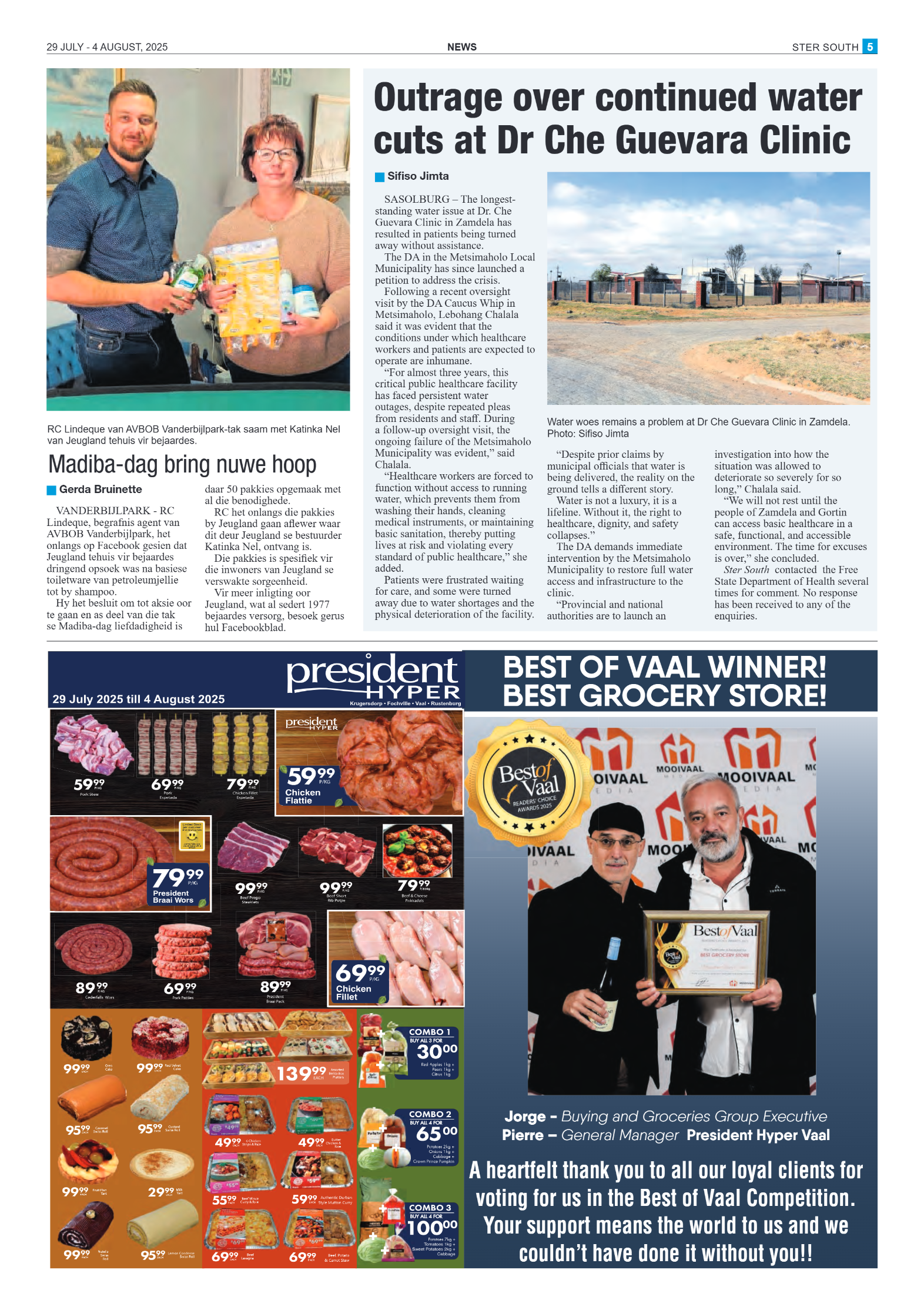 STER SOUTH 29 JULY – 4 AUGUST, 2025 page 5