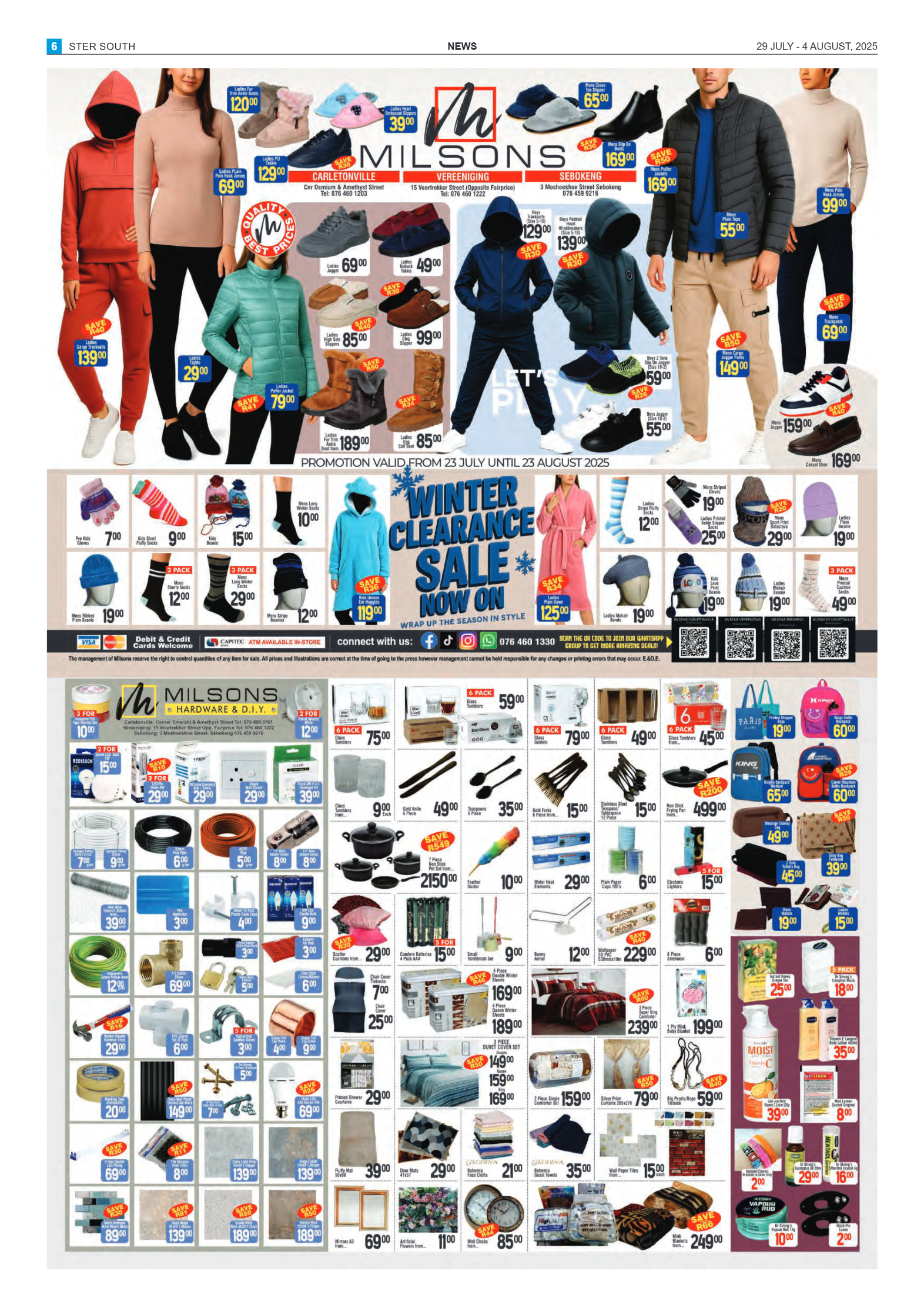 STER SOUTH 29 JULY – 4 AUGUST, 2025 page 6