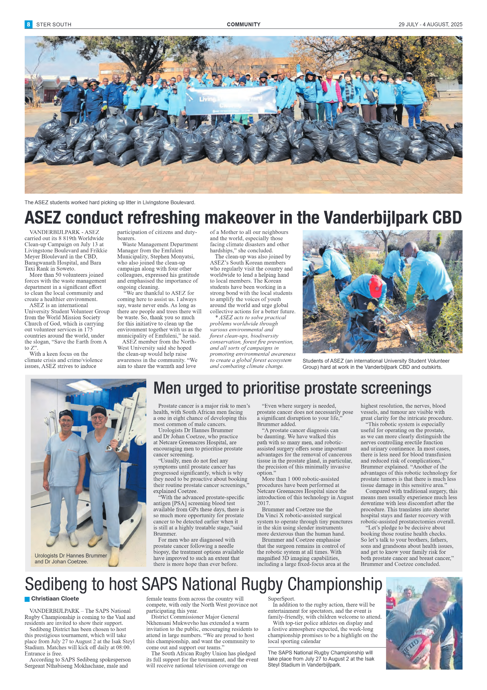STER SOUTH 29 JULY – 4 AUGUST, 2025 page 8