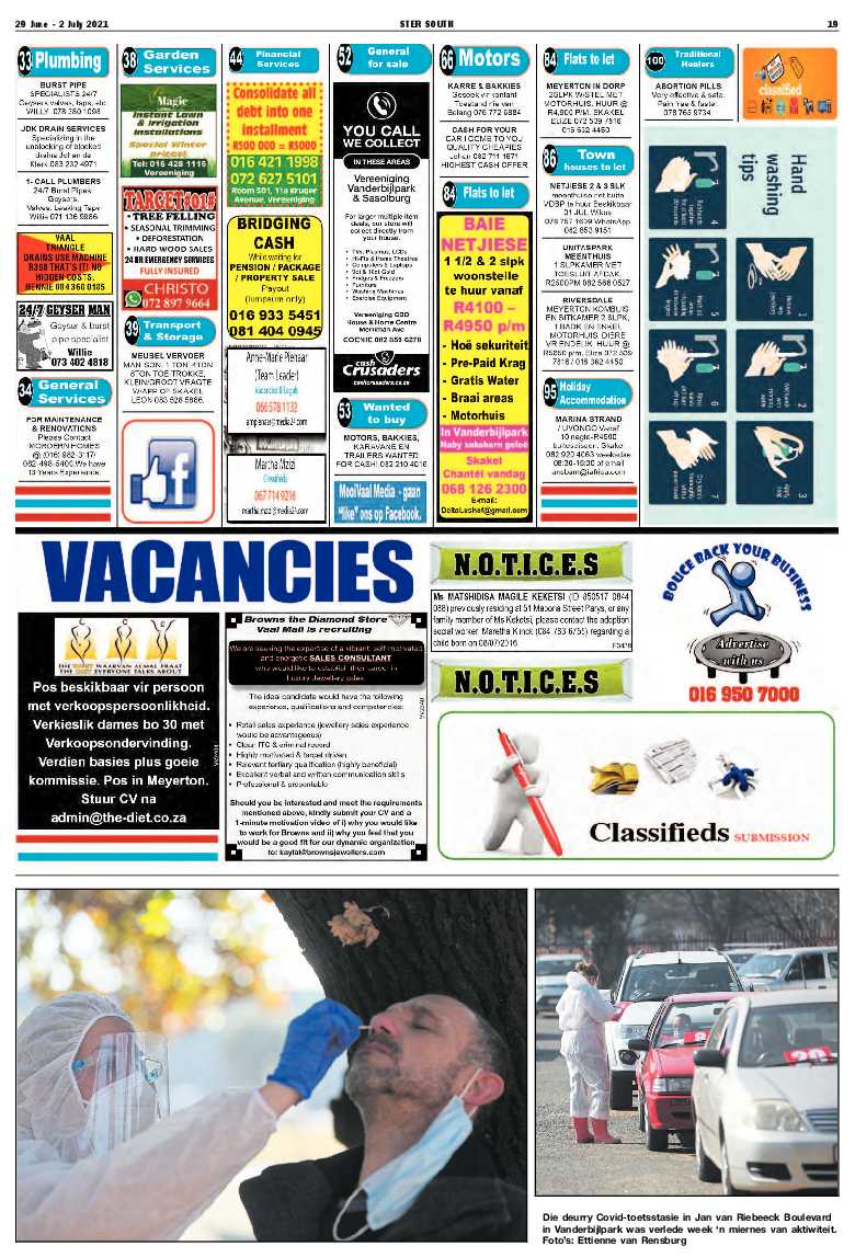 STER SOUTH 29 June – 2 July 2021 page 18