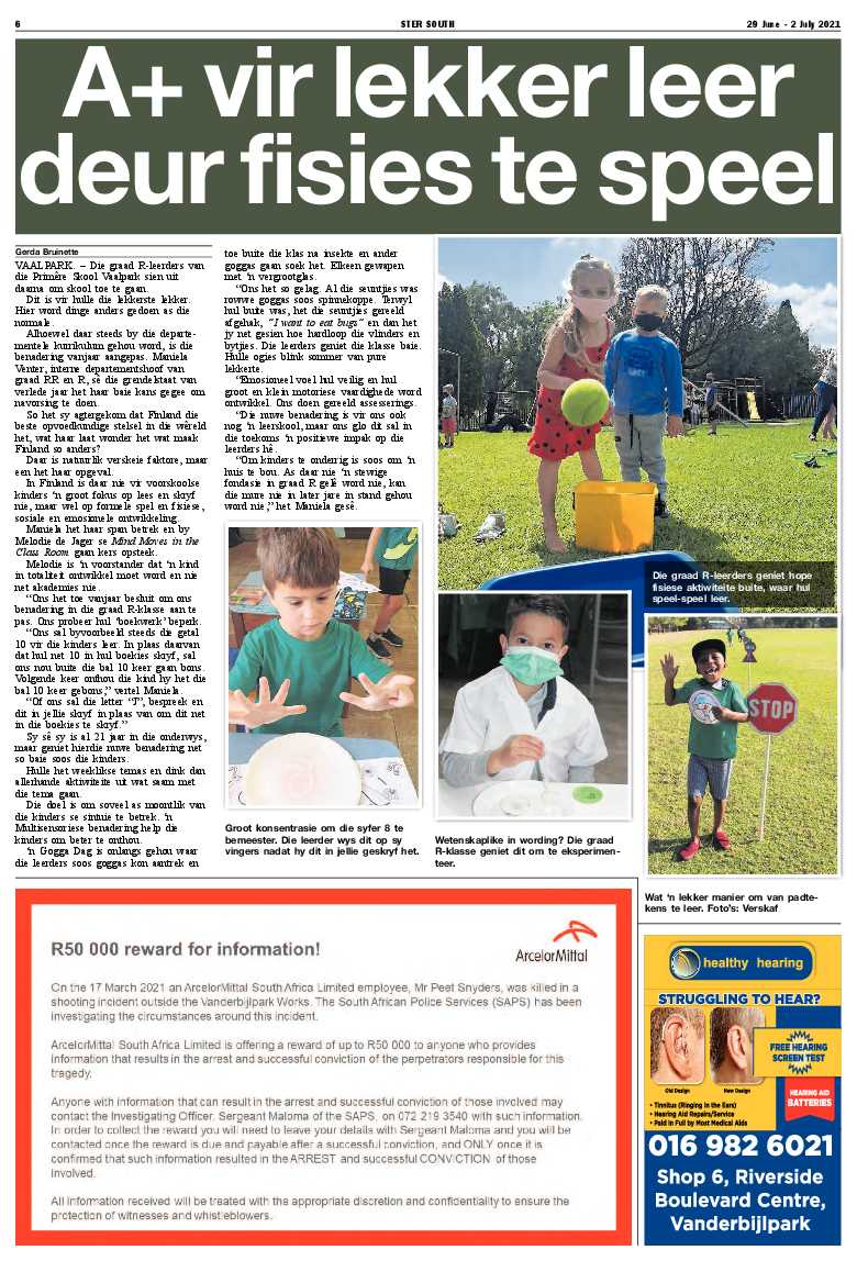 STER SOUTH 29 June – 2 July 2021 page 6