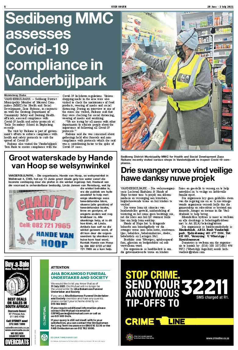 STER SOUTH 29 June – 2 July 2021 page 8