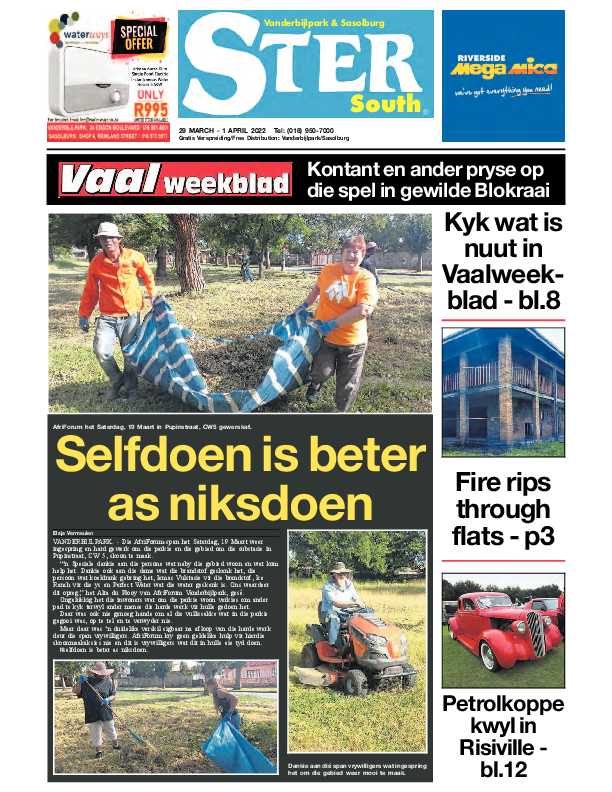 STER SOUTH 29 March – 1 April 2022 page 1
