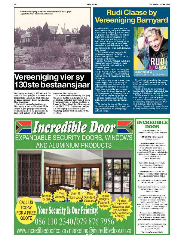 STER SOUTH 29 March – 1 April 2022 page 12
