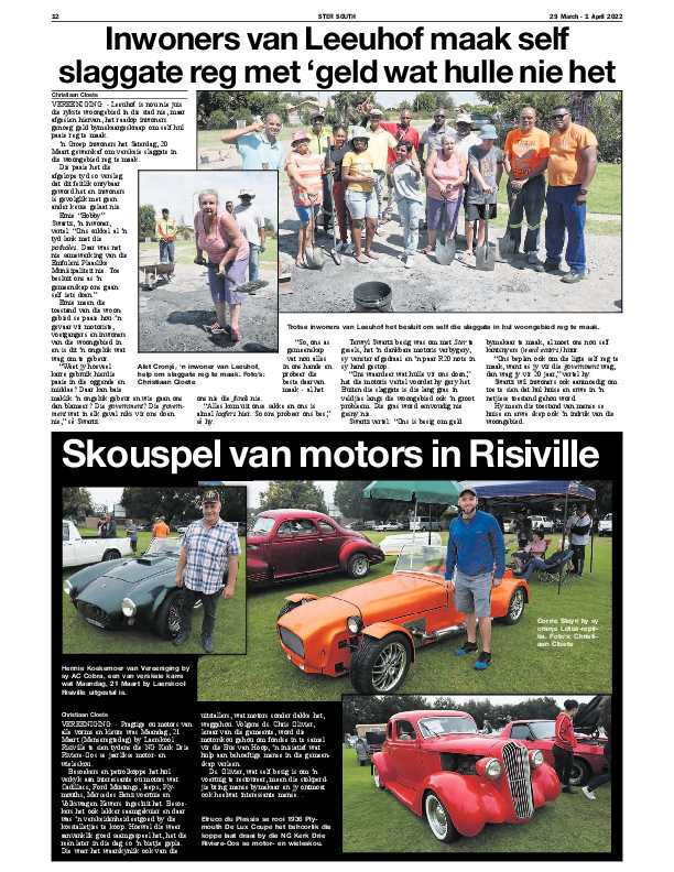 STER SOUTH 29 March – 1 April 2022 page 13