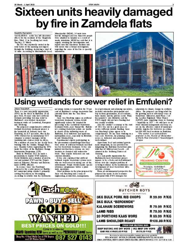 STER SOUTH 29 March – 1 April 2022 page 3