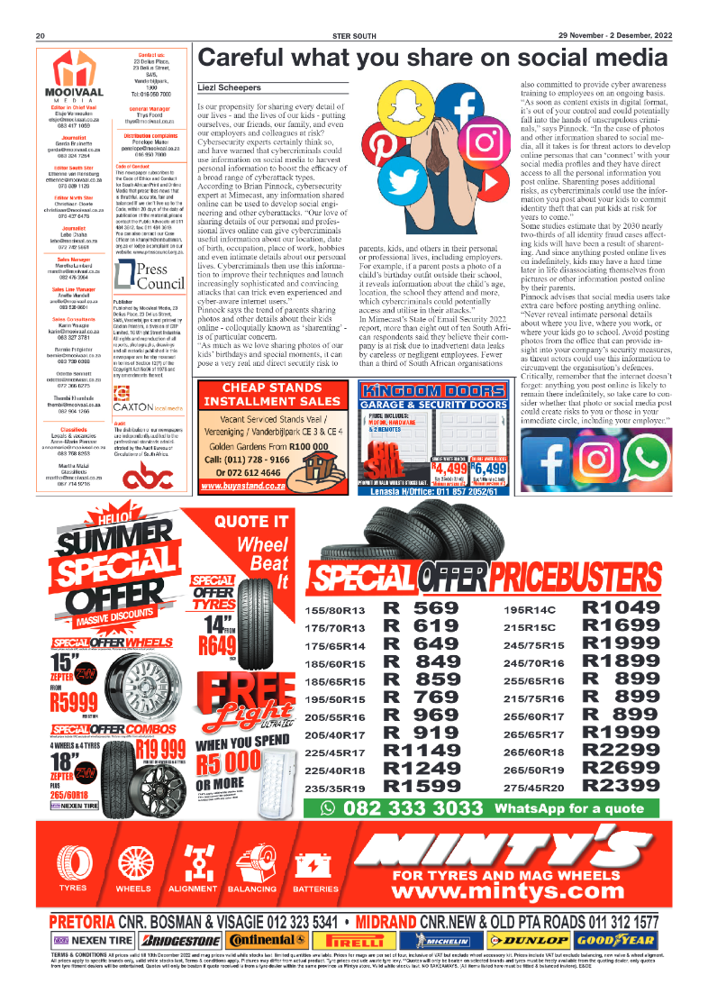STER SOUTH 29 November – 2 Desember, 2022 page 15