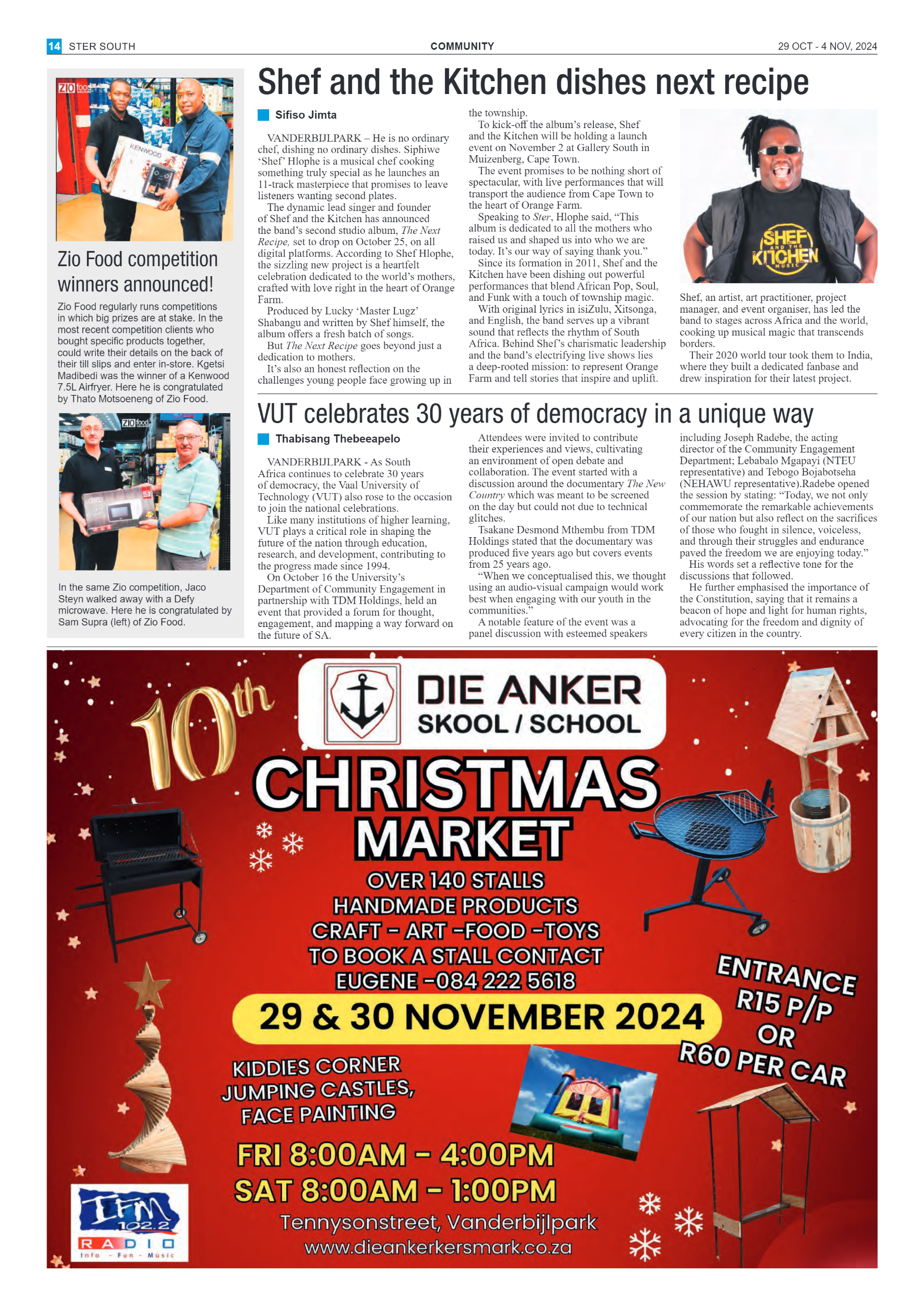 STER SOUTH 29 OCT – 4 NOV, 2024 page 14