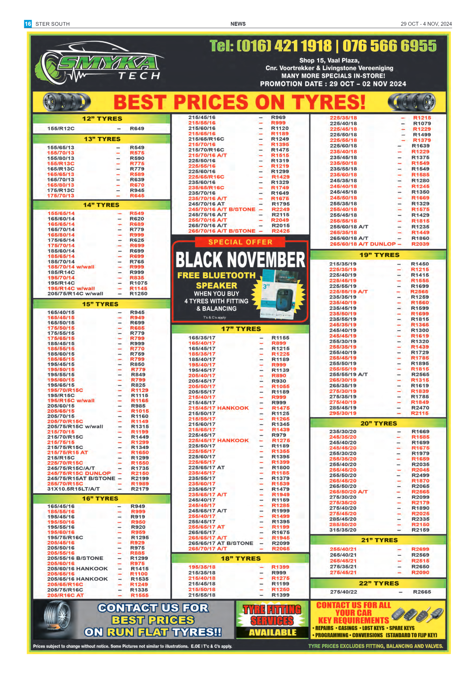 STER SOUTH 29 OCT – 4 NOV, 2024 page 16