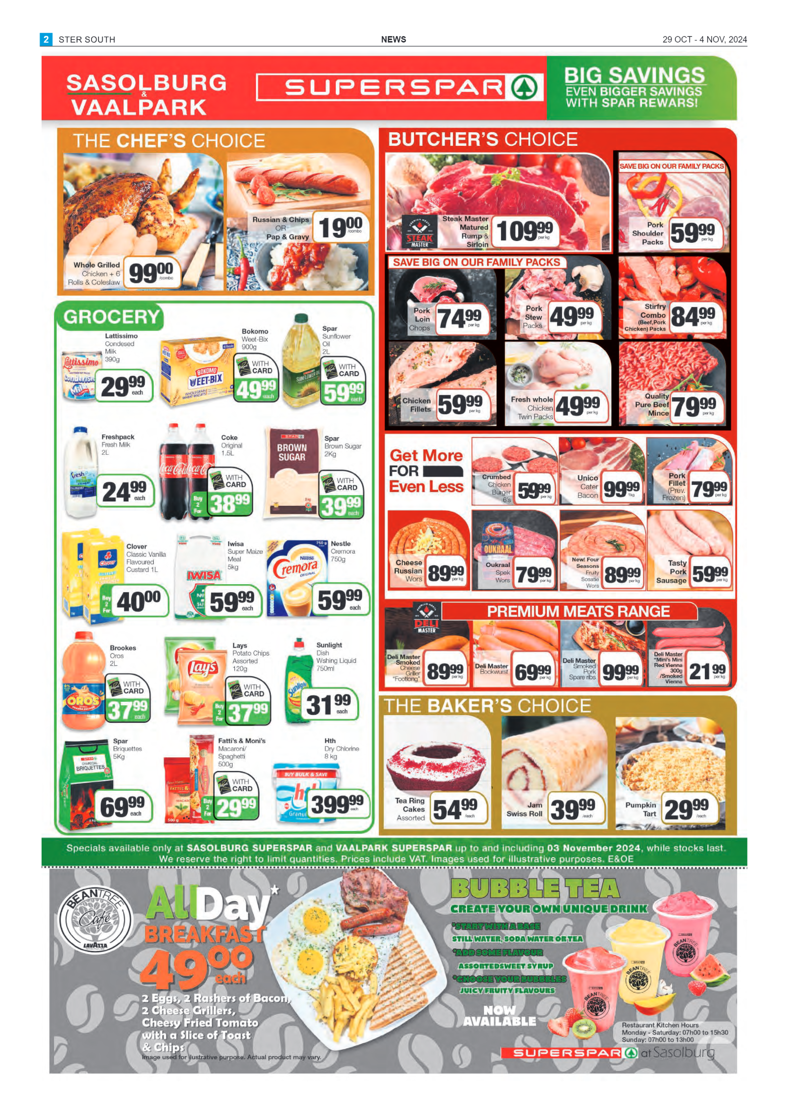 STER SOUTH 29 OCT – 4 NOV, 2024 page 2