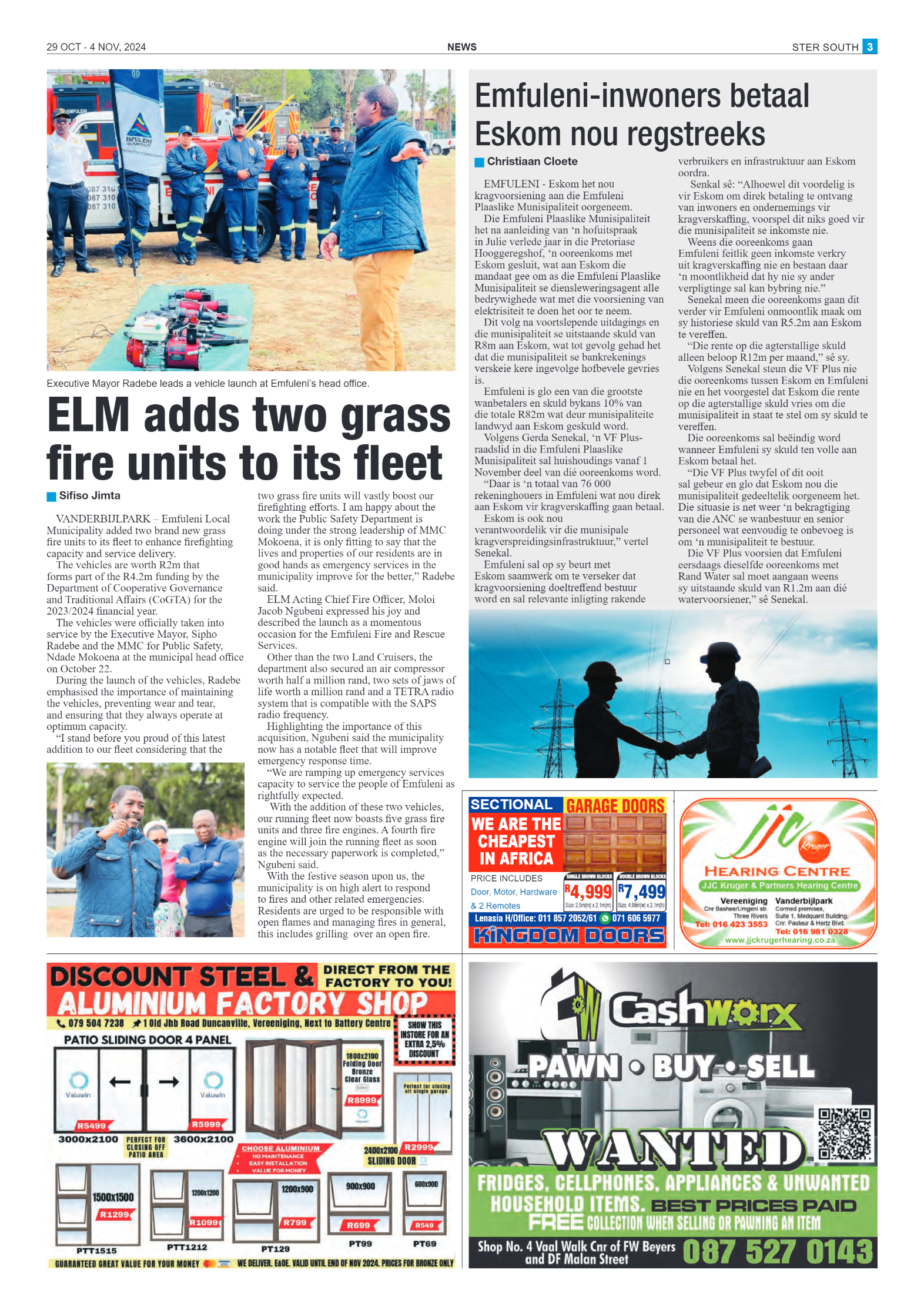 STER SOUTH 29 OCT – 4 NOV, 2024 page 3