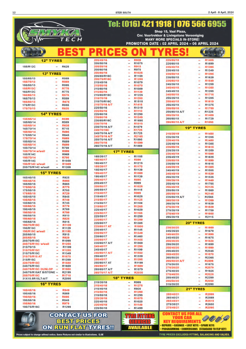 STER SOUTH 2 April – 8 April, 2024 page 12