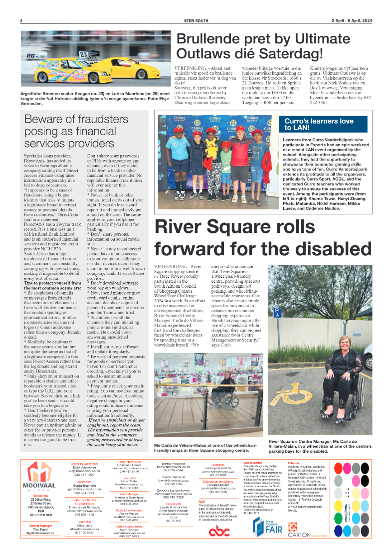 STER SOUTH 2 April – 8 April, 2024 page 4