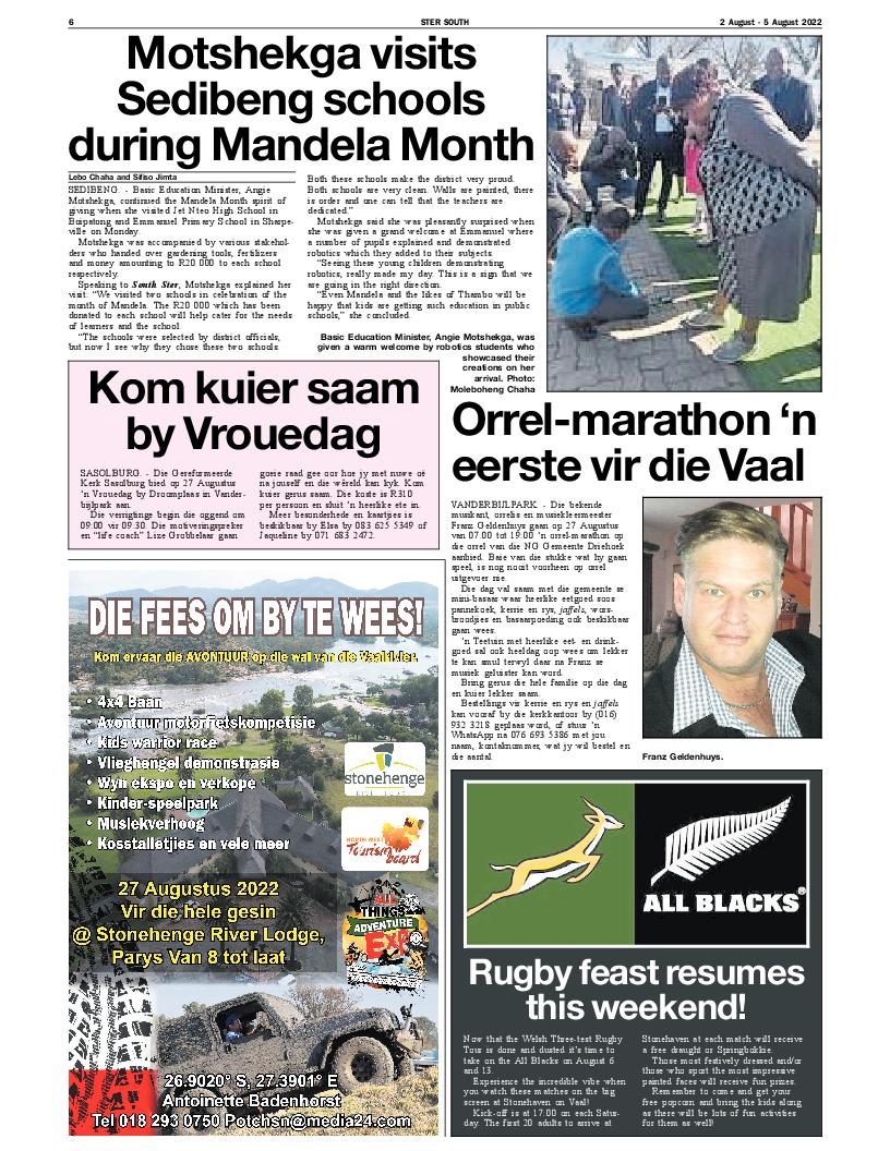 STER SOUTH 2 August – 5 August 2022 page 6