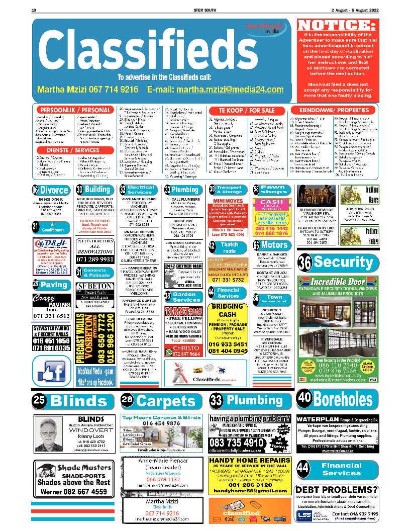 STER SOUTH 2 August – 5 August 2022 page 9