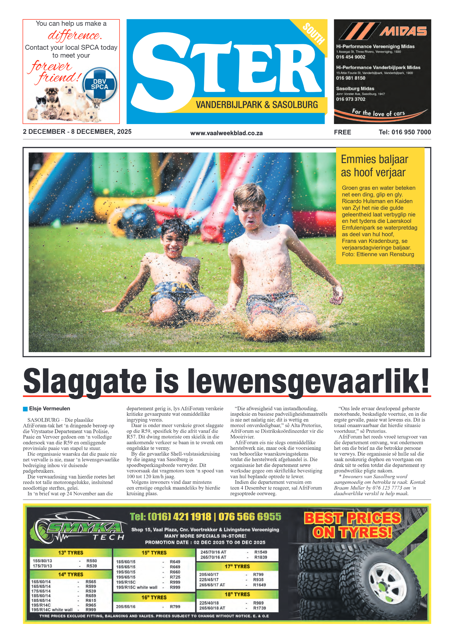 STER SOUTH 2 DECEMBER – 8 DECEMBER, 2025 page 1