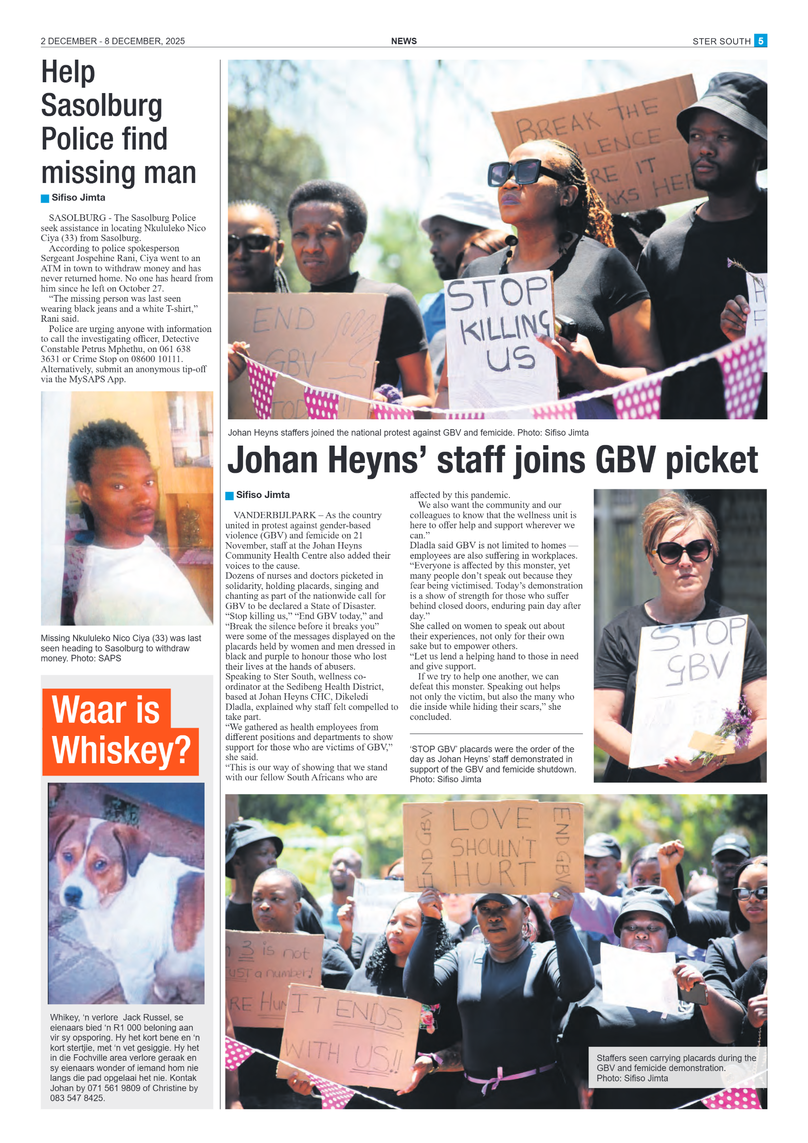 STER SOUTH 2 DECEMBER – 8 DECEMBER, 2025 page 5