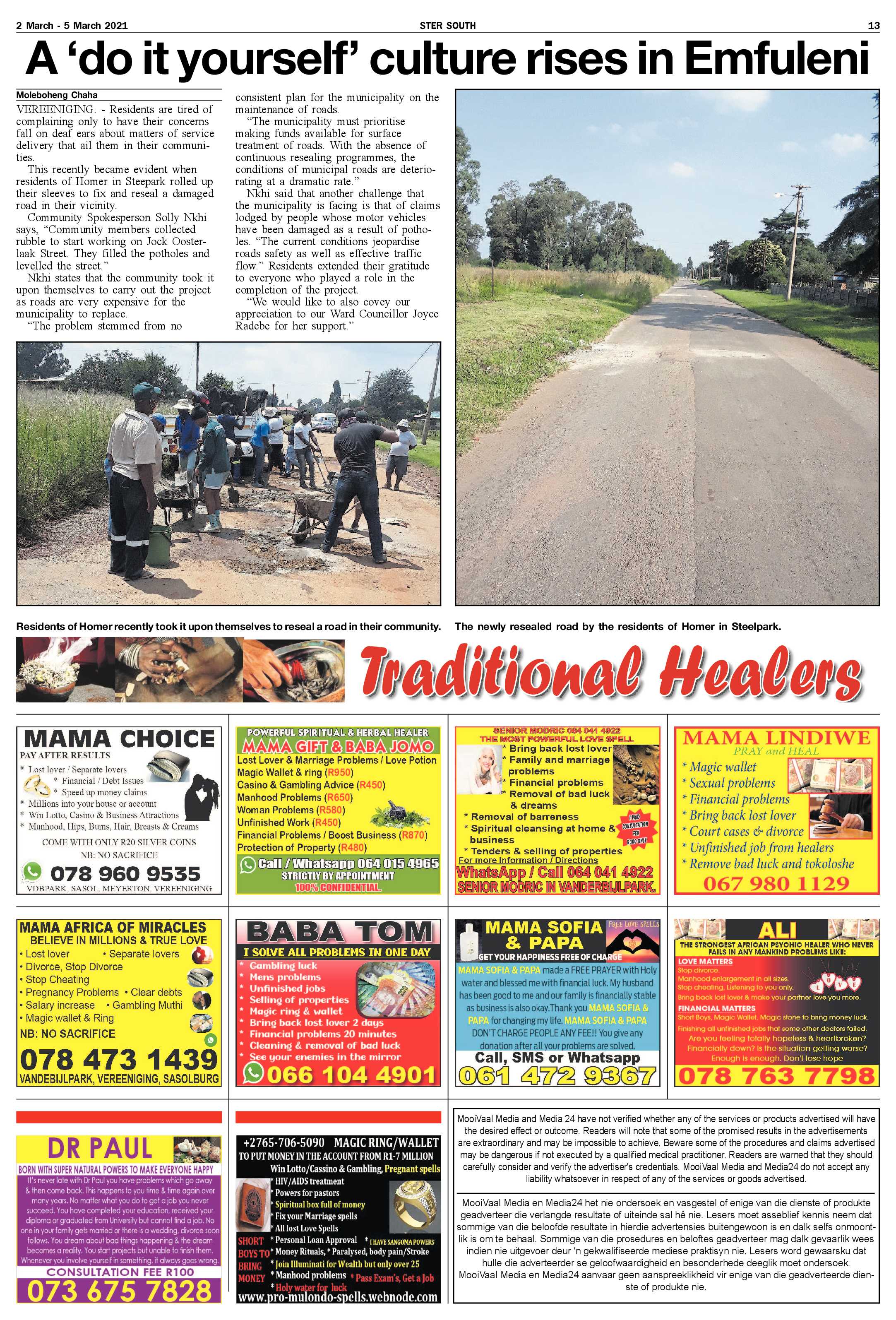 STER SOUTH 2 March – 5 March 2021 page 13