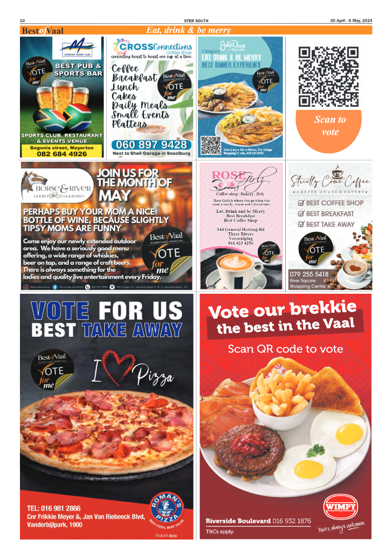 Best of Vaal Readers’ Choice Awards 2024 page 4